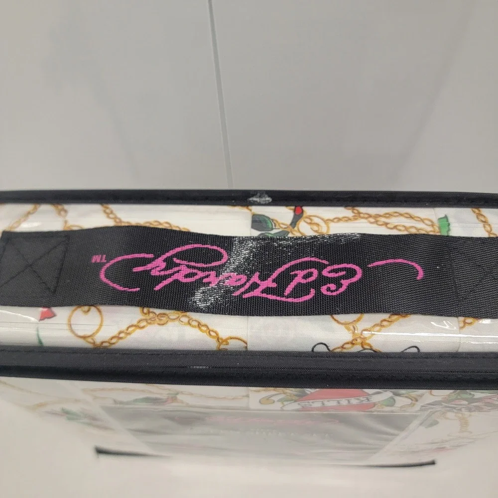 NEW Ed Hardy Queen Sheet Bed Set 6-Piece Tiger Skull Rose Tattoo‎ Heart Print